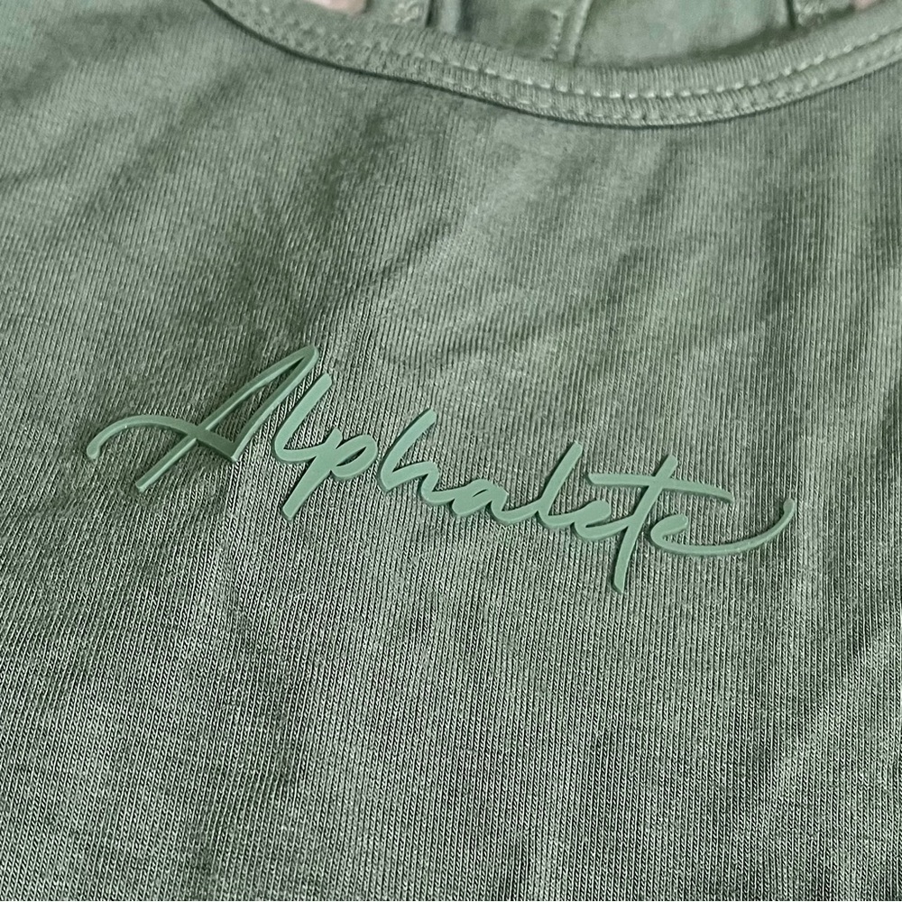 ALPHALETE Green Tank Top Size S - Picture 3 of 4